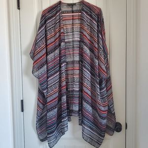 Forever21 Plus Size Open Front Kimono- 0x